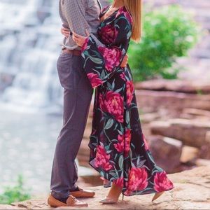 Show Me Your MuMu Anita wrap maxi dress